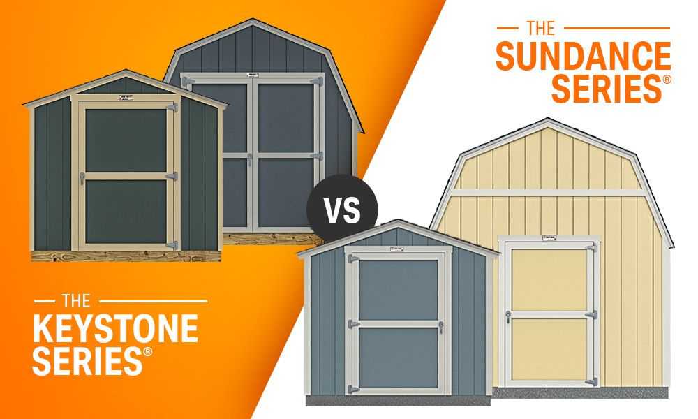 Keystone Series vs. Sundance Series Graphic