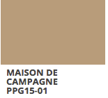 Maison campagne PPG Paint Card