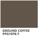 Ground Coffee PPG Paint Card