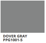 Dover Gray PPG Paint Color