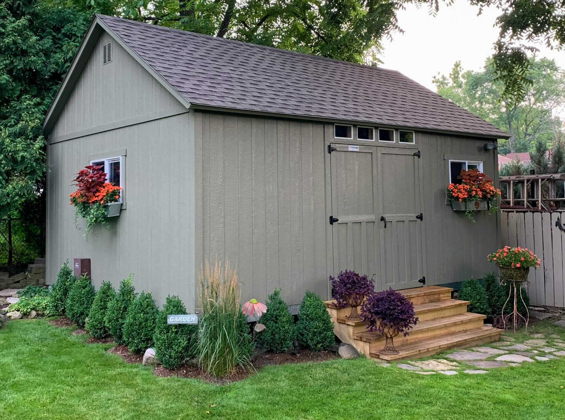 A TR-800 for a gardening shed.