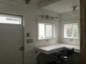 TR800 Backyard Office Interior shelving 3