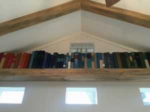 Tr800 Backyard Office Interior shelving