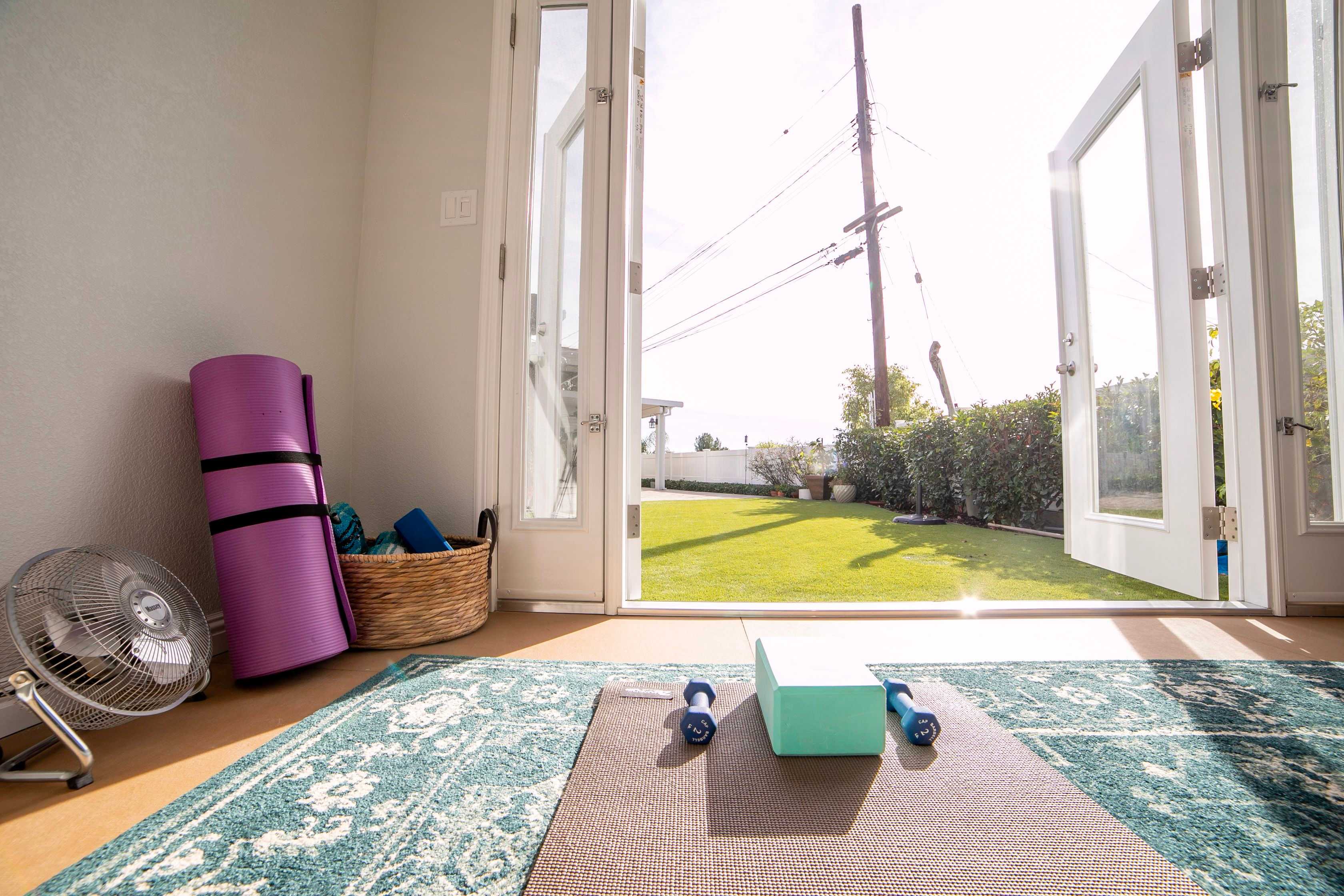 A Yoga Studio Shed