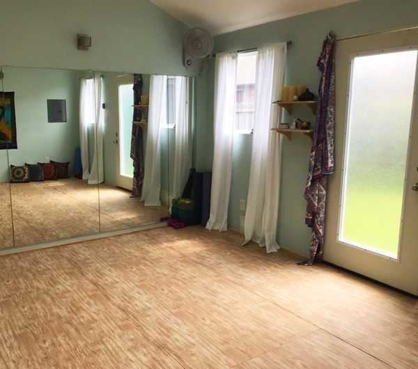 A Yoga Studio Tuff Shed.