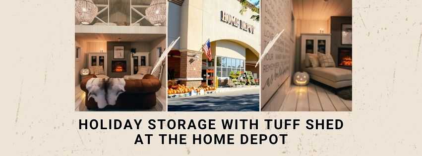 A Holiday Storage Shed.