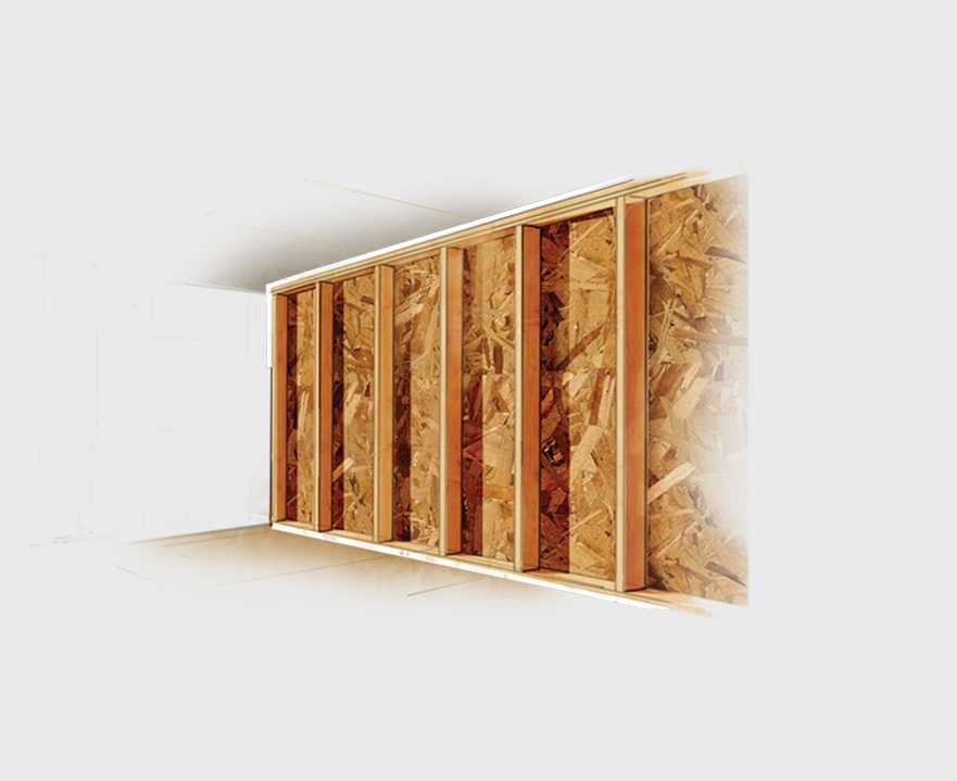 Illustration of wall layers